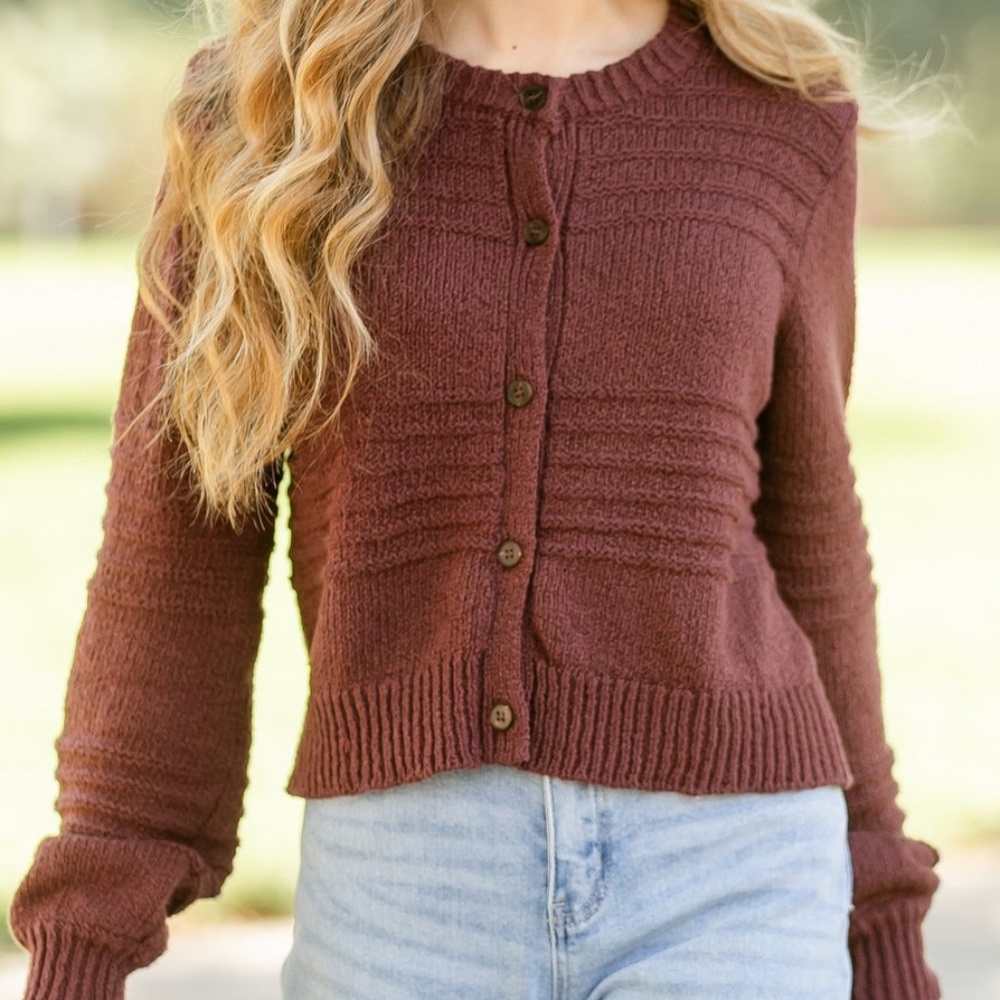 Z Supply Between the Lines Cardigan in sandalwood NWT sz XS